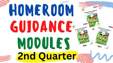Homeroom Guidance Modules Second Quarter Download Here