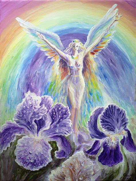 Iris The Rainbow Goddess By Corinazone On Deviantart