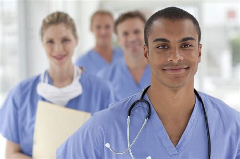 Male Nurse And Team Medical Jobs Continuing Education For Nurses