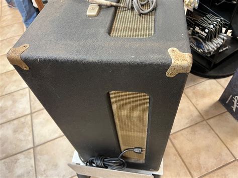 Leslie Model 16 Speaker Cabinet Fender Vibratone Ebay