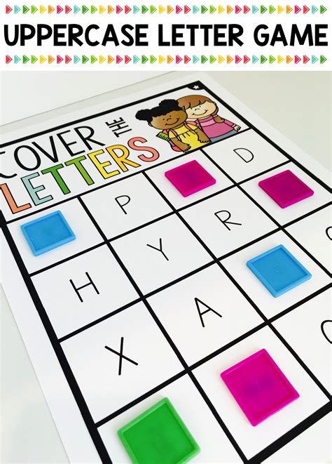 Have fun with exciting miniature versions of familiar. Letter recognition game for small group instruction ...