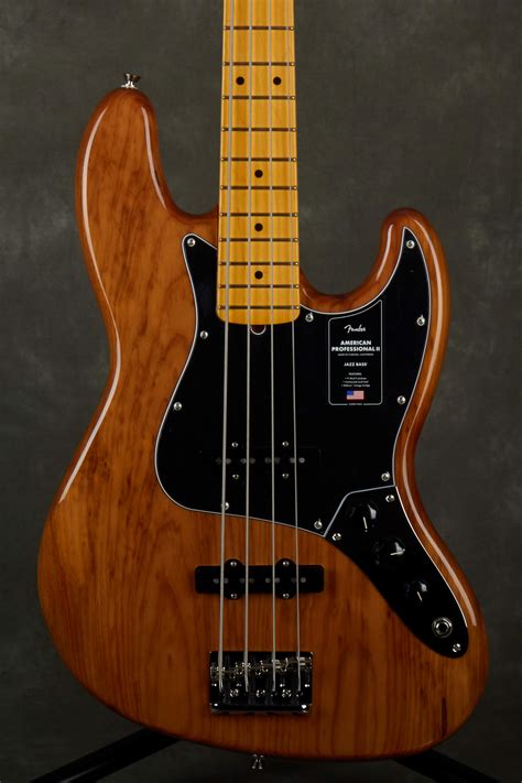 Fender American Professional Ii Jazz Bass Mn Roasted Pine Rich