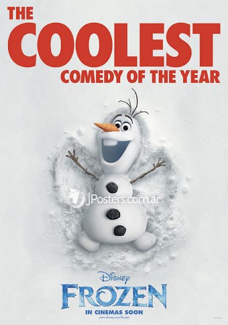 Le Monde Danimation Posters New Posters Featuring Olaf The Snowman
