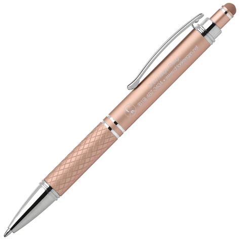Promotional Mineral Soft Touch Diamond Stylus Pen Perfect Pen Canada