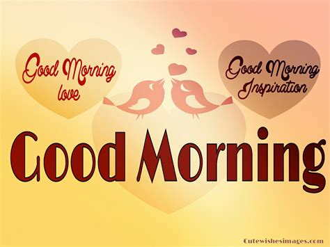 Romantic Good Morning Messages Cute Wishes Images Quotes Love