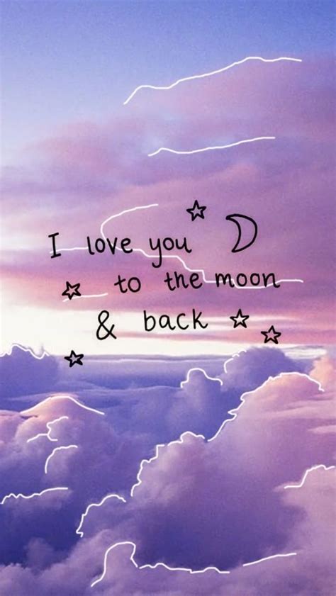 There are opinions about i love you wallpaper yet. I love you to the moon - Tap to see more sweet quotes ...