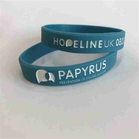 Papyrus Wristband Teal Papyrus Uk Suicide Prevention Charity