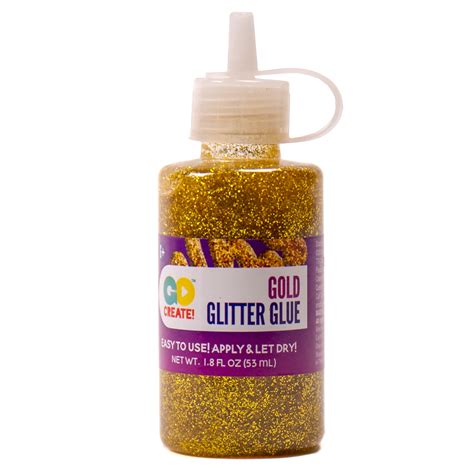Go Create Gold Glitter Glue 18 Oz
