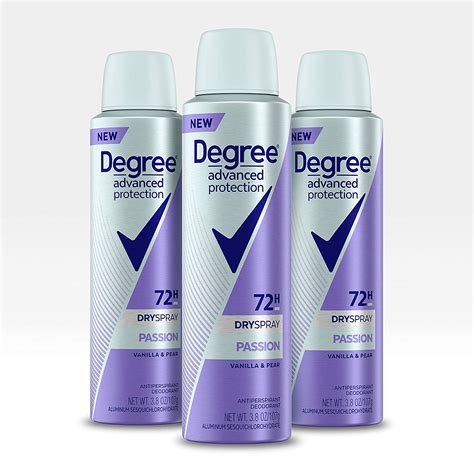 degree advanced protection antiperspirant deodorant spray 72 hr wetness protection