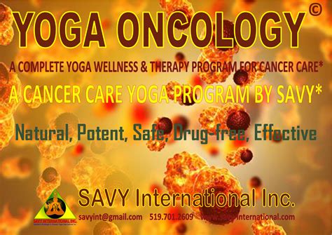 Breast Cancer Care Yoga Workshop Savy International Inc