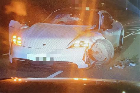 Porsche Wrecked In A6 Preston Crash