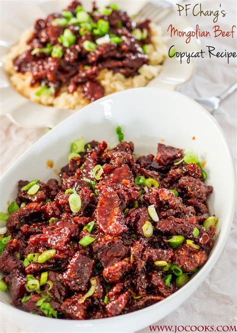 This Pf Changs Mongolian Beef Copycat Recipe Is So Simple To Make And