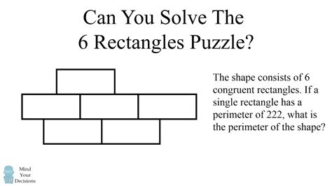Removing question excerpt is a premium feature. Evil Geometry Question - The 6 Rectangles Puzzle - YouTube