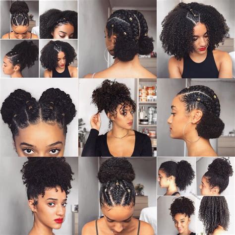 Box braids on natural hair from short and chunky to long and sleek, we have the best box braids inspiration here! Abbie Curls | Natural hair styles easy, Natural hair ...