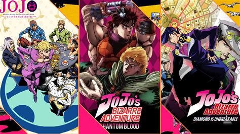 Best Jojos Bizarre Adventure Anime Watch Order Series Ovas And Movies