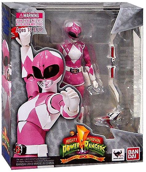 Power Rangers Mighty Morphin Sh Figuarts Pink Ranger Action Figure