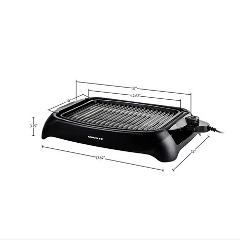 Portable Electric Grill Bbq Indoor Outdoor Smokeless Griddle Compact