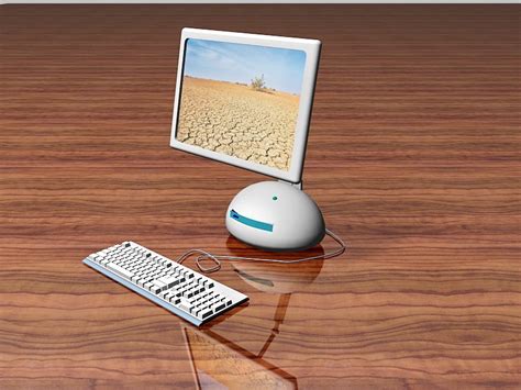 All In One Desktop Computer 3d Model 3ds Max Files Free Download
