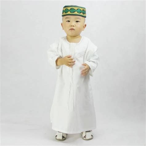 Buy Kids Muslim Clothing Islamic Abaya Dubai Kaftan