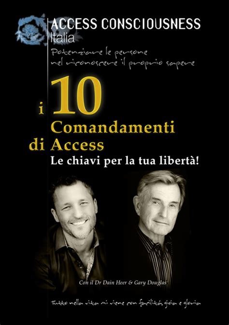 10 Comandanmenti Di Access (Access 10 Commandments - Italian) | Access Consciousness