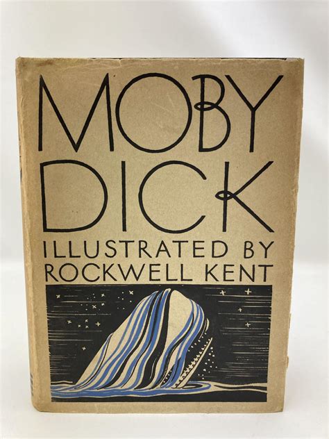 Moby Dick Melville Herman Kent Rockwell Illustrator Illustrated