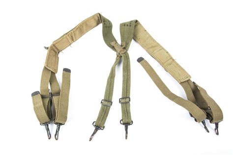 Us M1943 Suspenders Marked Us 1945 Fjm44