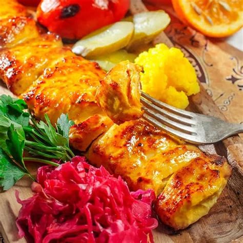 Joojeh Kabab Recipe Persian Saffron Chicken Kebab
