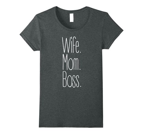 Wife Mom Boss T Shirt T For Mothers Day Art Artvinatee