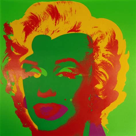 This portrait is based on a publicity still from her 1953 film, niagara. Andy Warhol | Marilyn Monroe 25 | 1967 | Hamilton-Selway