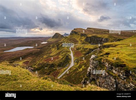 The Quiraing Isle Of Skye Scotland Stock Photo Alamy