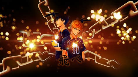 Find 30 images that you can add to blogs, websites, or as desktop and phone wallpapers. Haikyuu Wallpaper Hinata and Kageyama by Recuvan on DeviantArt