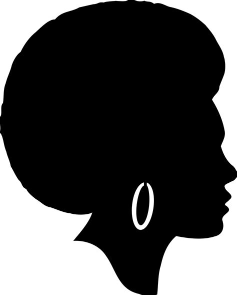 Female Clipart Afro Female Afro Transparent Free For Download On
