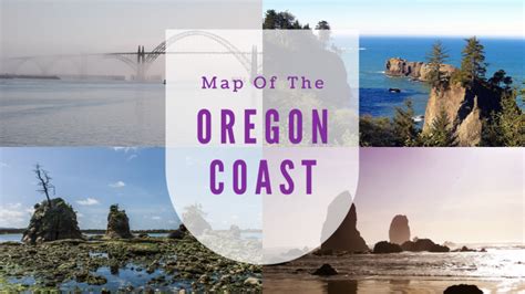 Oregon Coast Map Beaches And Cities Science Trends