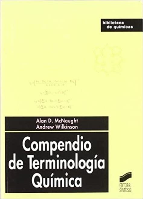 Compendio De Terminología Química Mcnaught Alan Libro En Papel