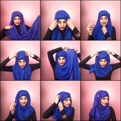 Easy And Fashionable Hijab Styles For Girls Easy Hijab Style Hijab Simple Hijab Style Tutorial