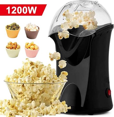 1200w Popper Popcorn Maker Hot Air Popcorn Popper