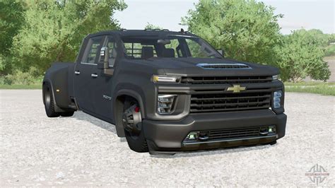 Chevrolet Silverado HD Cabine Double 〡slammed pour Farming Simulator