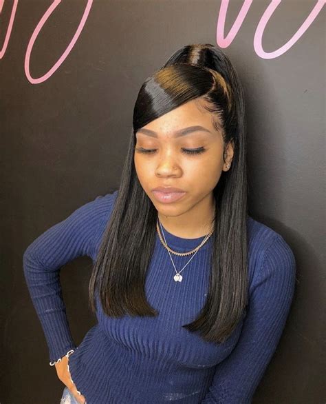 12 Nice Weave Ponytail Hairstyles For Black Women