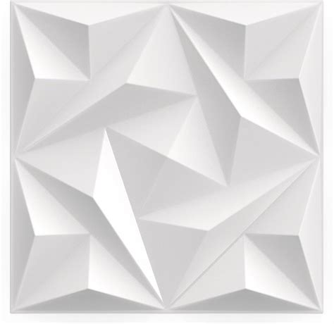 Art3dwallpanels X 32 White Pvc 3d Wall Panel Star Textured 46 Off