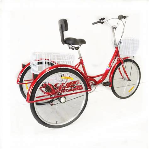 With a trike, you can cruise your gated community, mobile home park, or campsite riding in style. Pedal Adult Tricycle Bike Steering Wheel/ce Certificate 2 ...