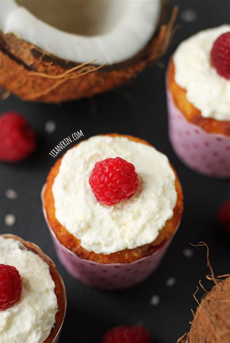 Raspberry Coconut Cupcakes Grain Free Gluten Free Dairy Free