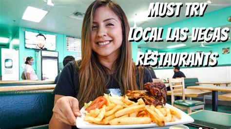 Must Try Local Las Vegas Restaurants Youtube