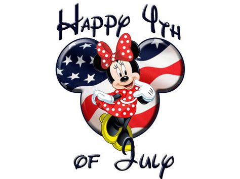 Happy 4th Of July Minnie Mouse Pictures, Photos, and Images for