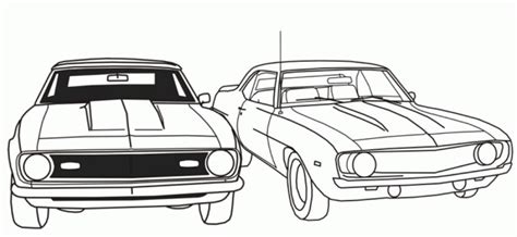 Collection of old cars coloring pages (85) drawings of muscle cars color pages of old cars Muscle Cars Coloring Pages Free - Coloring Home