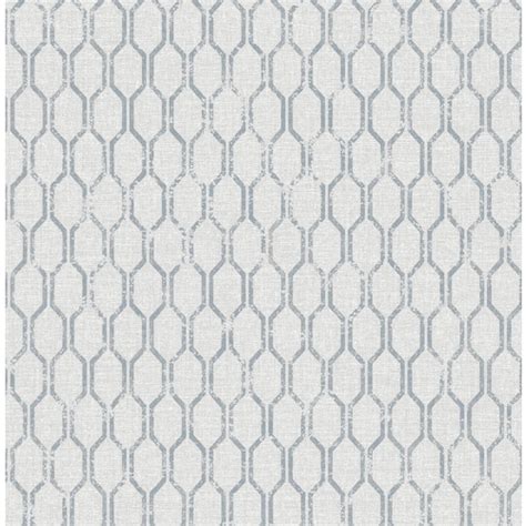 Advantage Lisandro Light Grey Geometric Lattice Wallpaper The Home