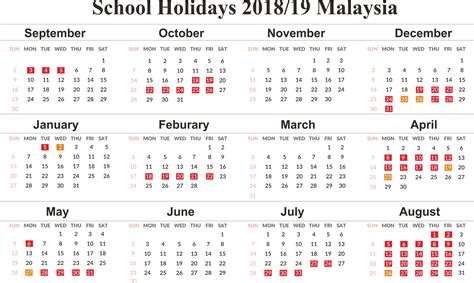 Printable 2020 Calendar With Malaysian Holidays Example Calendar