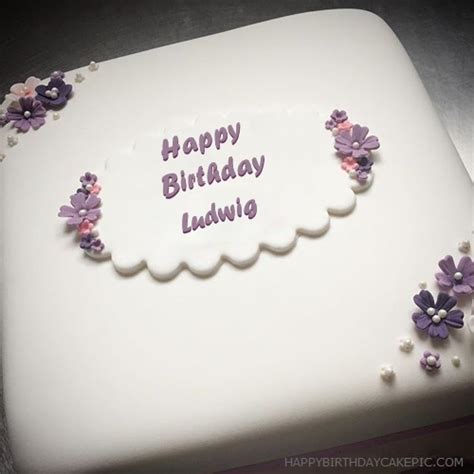️ Butter Birthday Cake For Ludwig