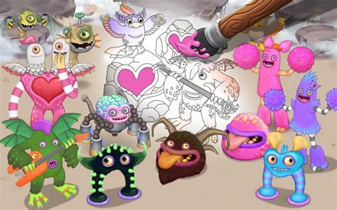 My Singing Monsters Coloring Book Updates Big Blue Bubble