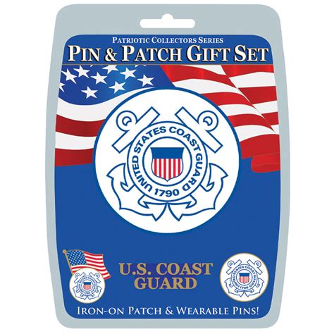 Us Coast Guard Pin And Patch T Set