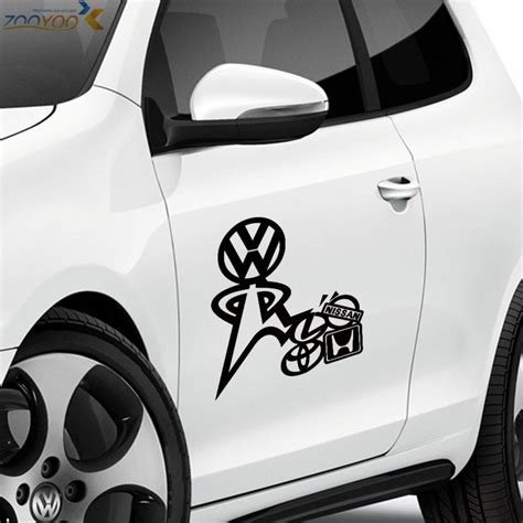 Pcs Cool Car Styling Stickers Car Decorations Vinyl Wall Decals Waterproof Tile Stickers Vw